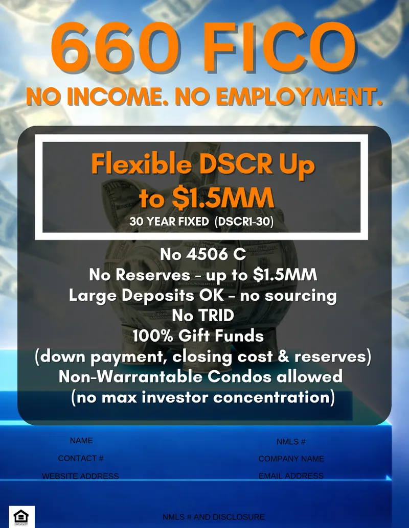 DSCR Flyer