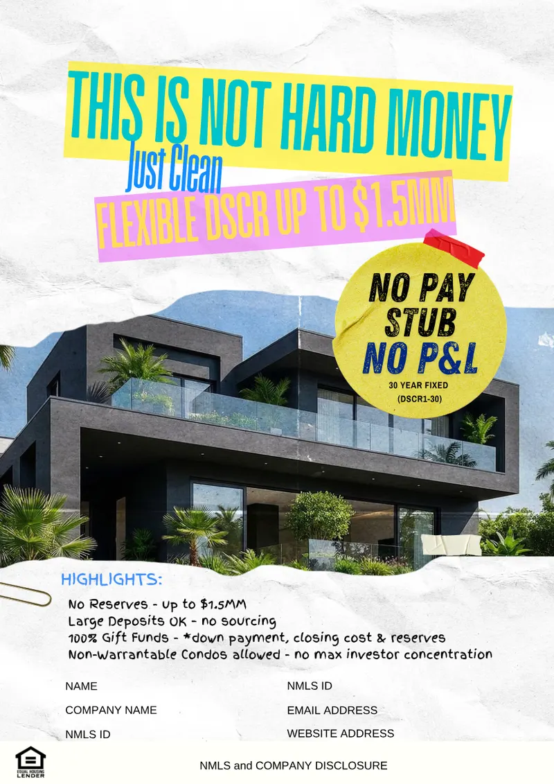 DSCR Flyer
